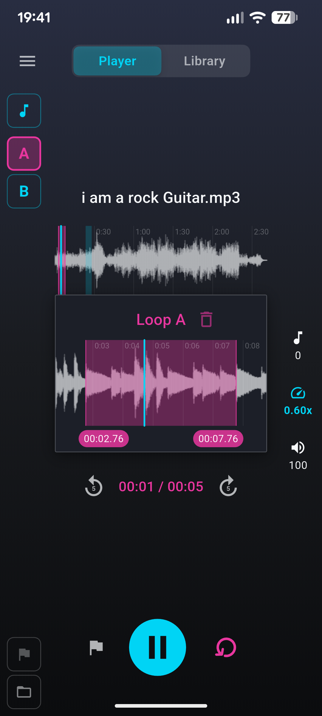 Yalaloop Mobile Interface
